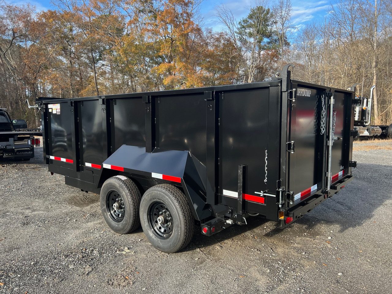 Dump Trailer - Julio's Landscaping Solutions